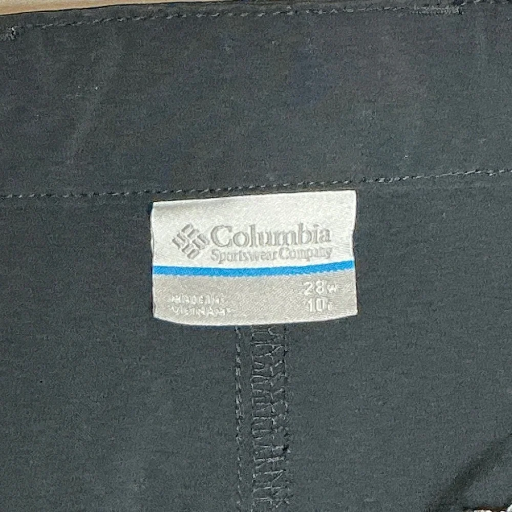 Columbia Men's Black Cargo Shorts Size 28 Outdoor‎ Hiking Fishing